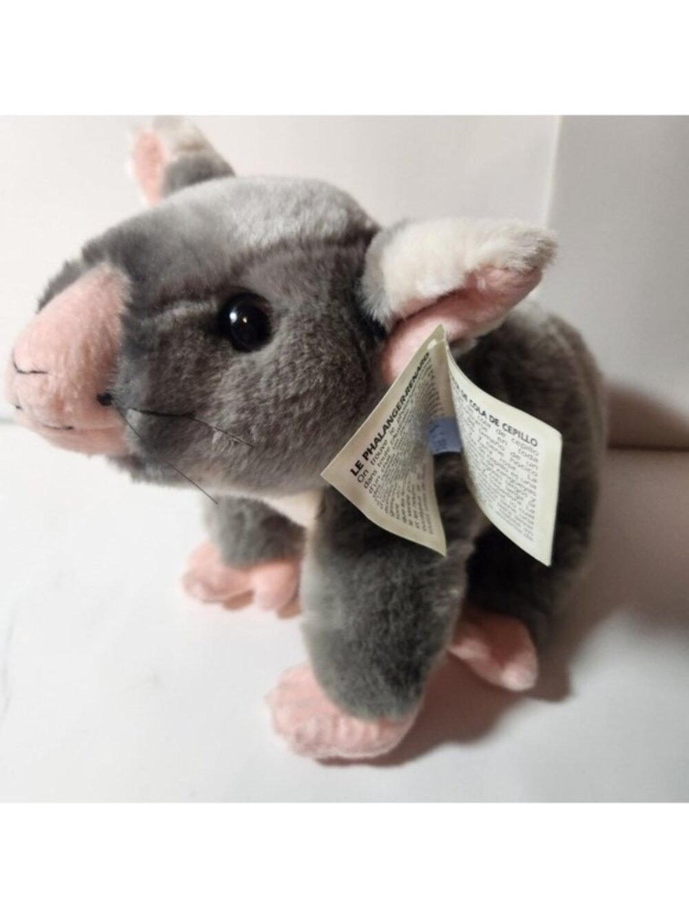 Wild Republic Cuddlekins Brushtail Possum Plush 12 Inch Stuffed Animal Grey